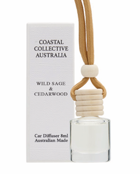 WILD SAGE & CEDARWOOD CAR DIFFUSER