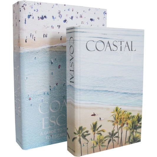 BOOK BOX SET/2 COASTAL SURF