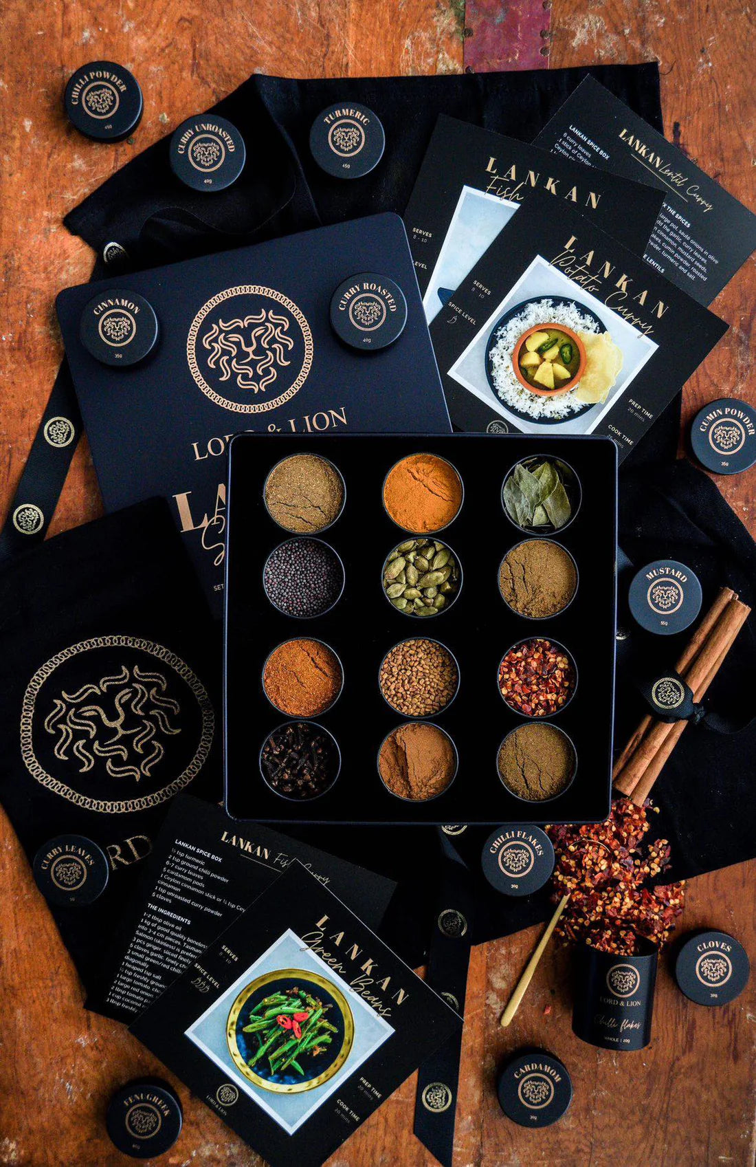 LANKAN SPICE BOX