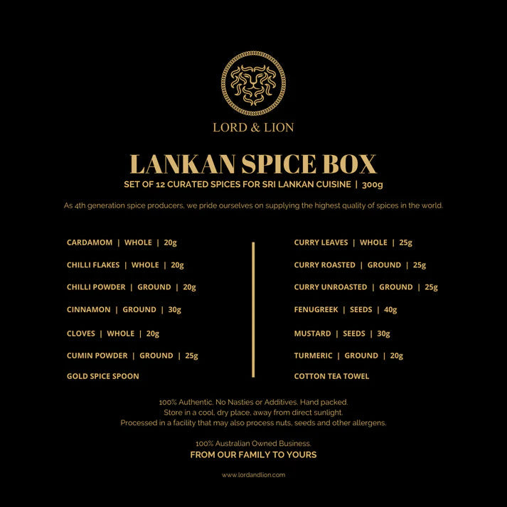 LANKAN SPICE BOX