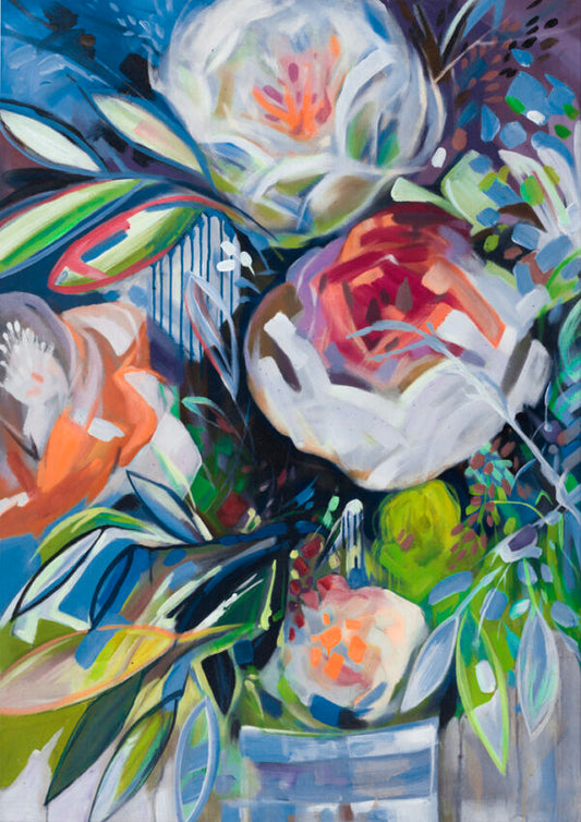 OASIS SPRING ON CANVAS