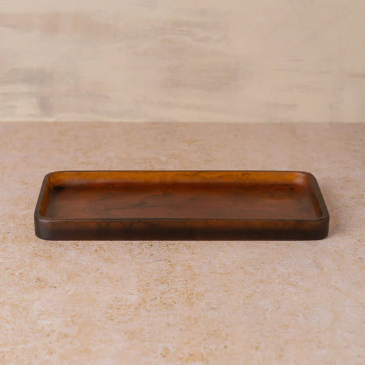 EARTH FLOW RESIN BATHROOM CADDY
