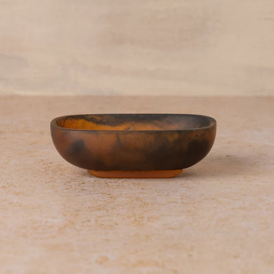 EARTH FLOW RESIN SOAP DISH