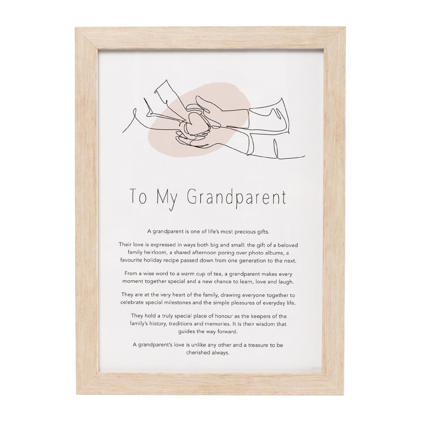 GIFT OF WORDS TO MY GRANDPARENT