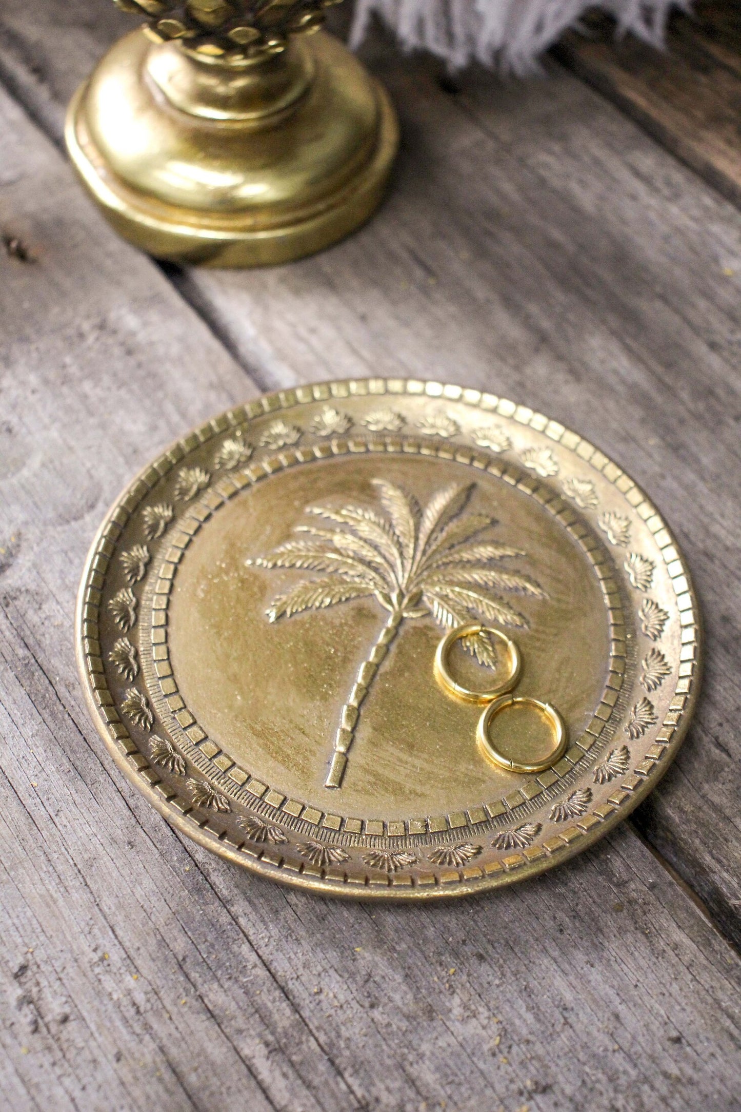 PALM TRINKET DISH