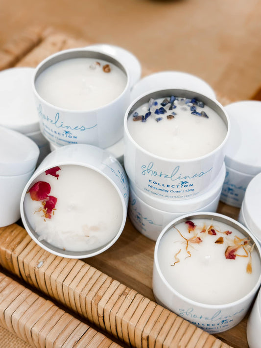 TRAVEL TIN CANDLE- LYCHEE + PEONY