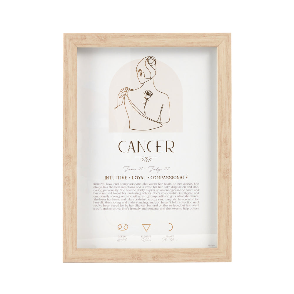 MYSTIQUE FRAMED PRINT CANCER