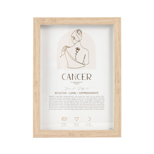 MYSTIQUE FRAMED PRINT CANCER
