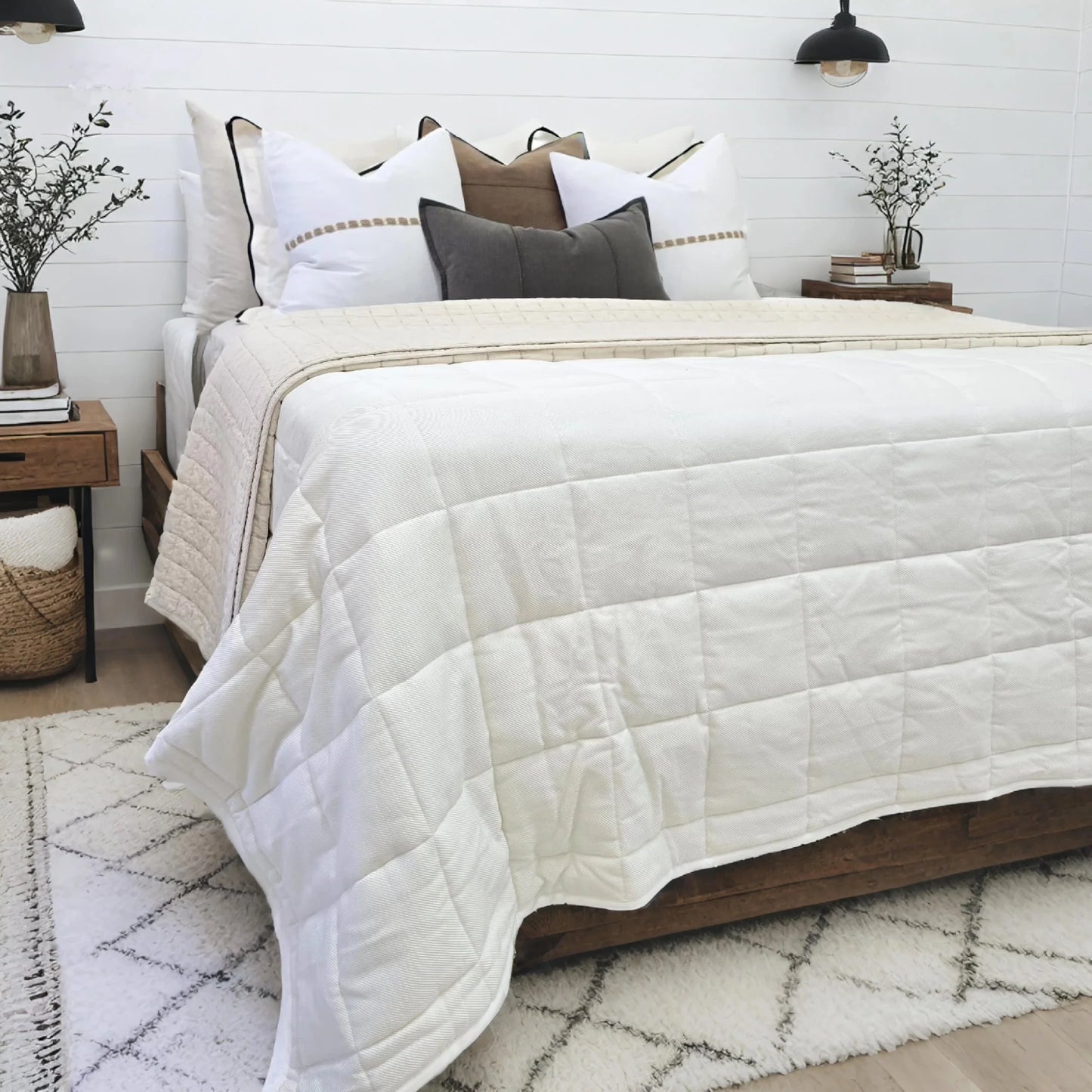 CHLOE BAMBOO QUILTED BED COVER