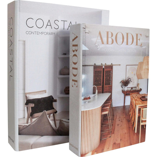 BOOK BOX SET/2 COASTAL ABODE