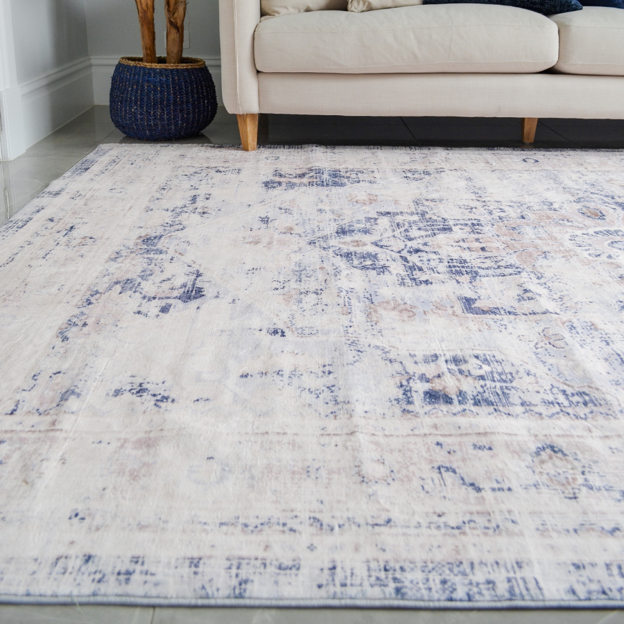 KIARA DISSTRESSED MACHINE WASHABLE RUG