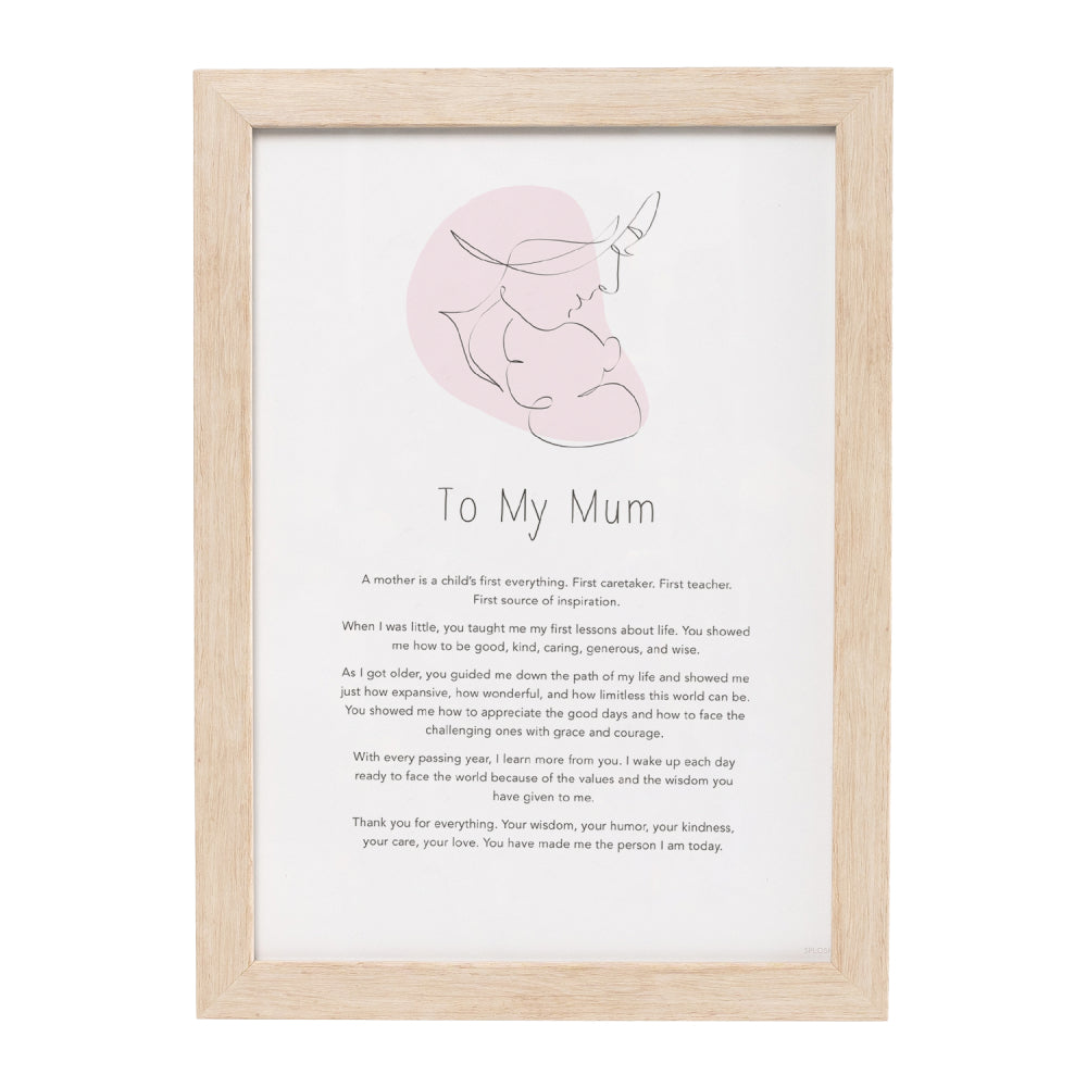 GIFT OF WORDS TO MY MUM