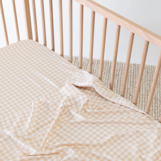 100% ORGANIC BAMBOO COT SHEETS