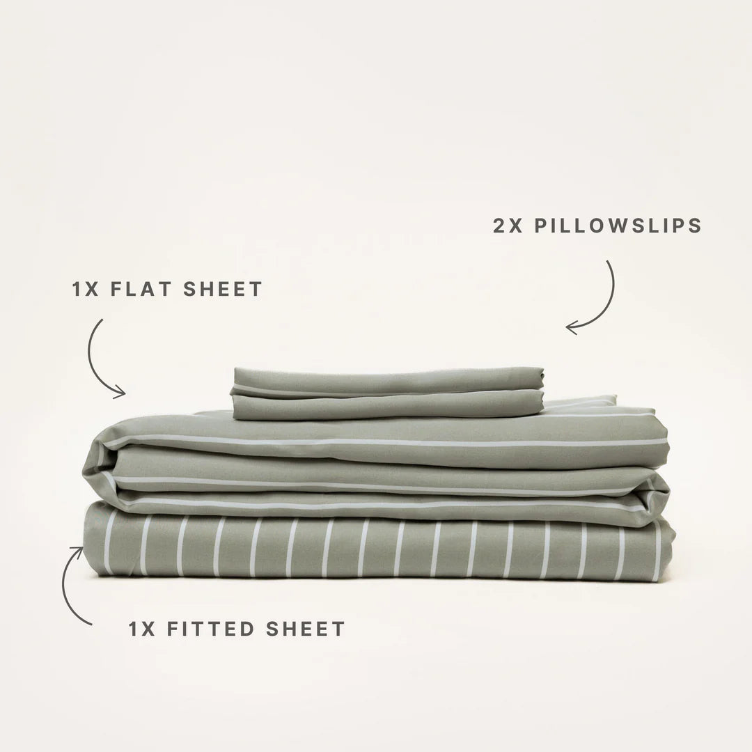 100% ORGANIC BAMBOO SHEET SET- QUEEN