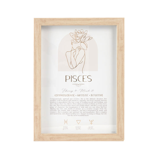 MYSTIQUE FRAMED- PISCES