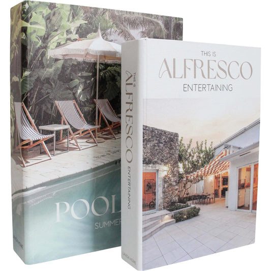 BOOK BOX SET/2 POOLSIDE ALFR