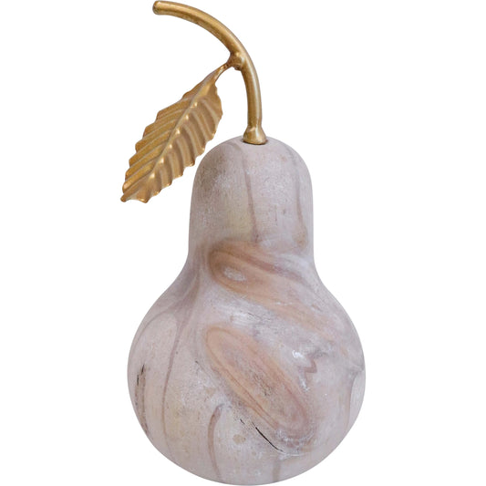 DECORATIVE WOOD PEAR