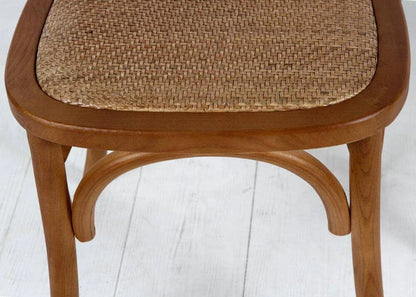 CROSS BACK COUNTER STOOL