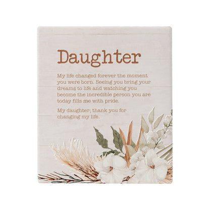 HOME SWEET HOME DAUGHTER VERSE