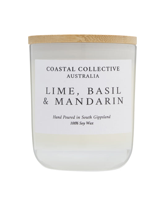LIME, BASIL & MANDARIN MINI JAR CANDLE