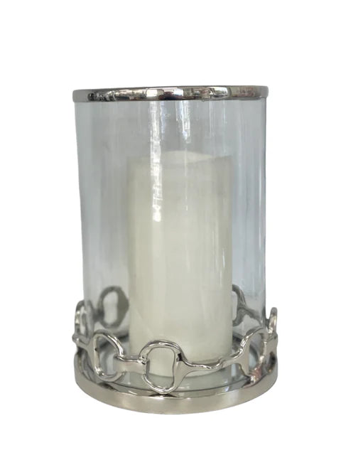CANDLE HURRICANE WITH HORSEBIT- LARGE