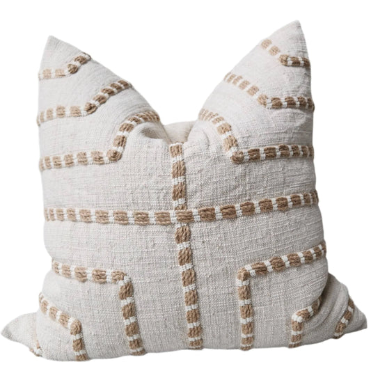 MAYA EMBROIDERY LINEN CUSHION