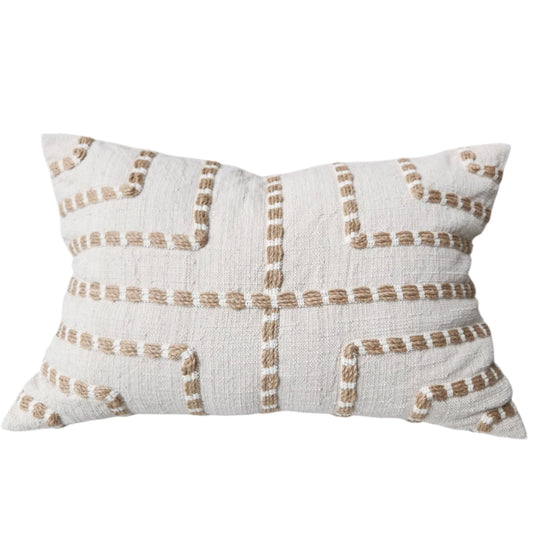 MAYA EMBROIDERY LINEN CUSHION