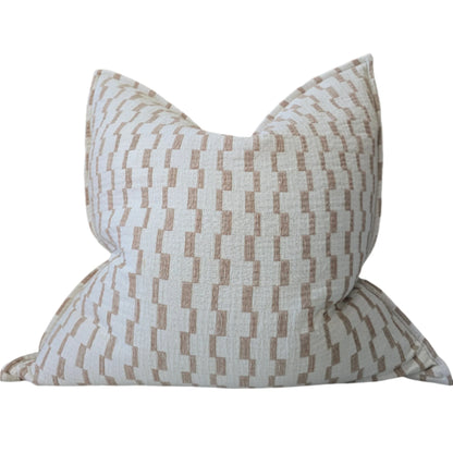 MOSAIC JACQUARD LINENT COTTON CUISHION