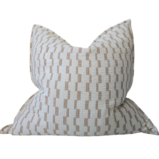 MOSAIC JACQUARD LINENT COTTON CUISHION