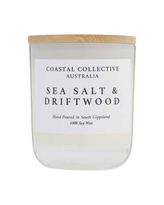 SEA SALT DRIFTWOOD JAR CANDLE