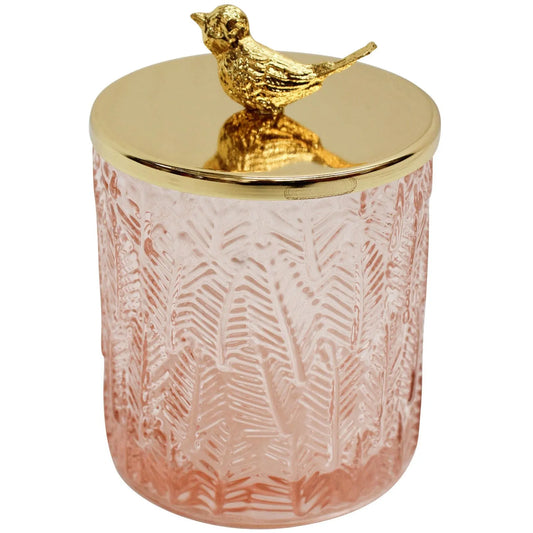 BIRD OASIS TRINKET JAR