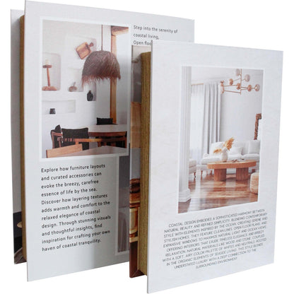 BOOK BOX SET/2 COASTAL ABODE