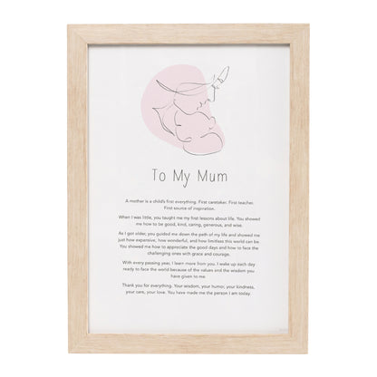 GIFT OF WORDS TO MY MUM