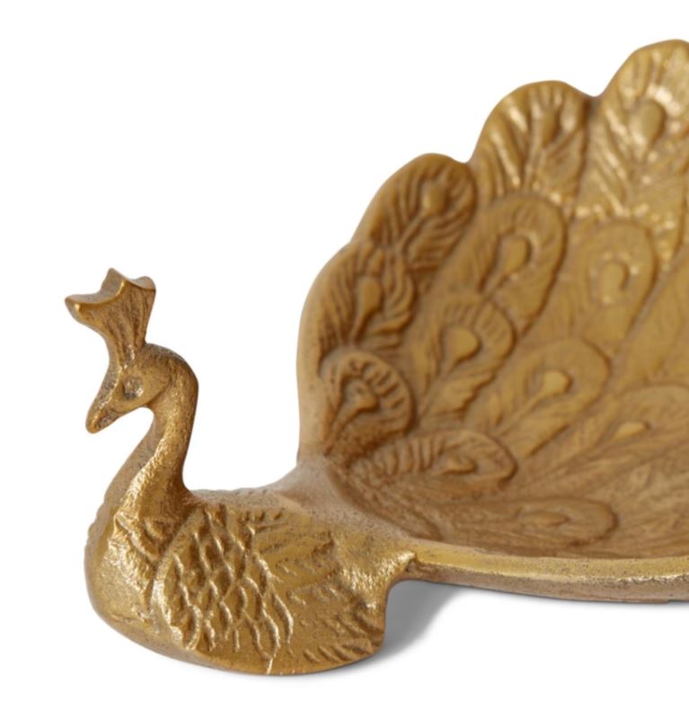 PEACOCK TRINKET DISH